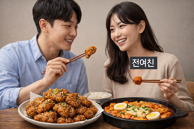 오늘의 저녁은 전여친과 함께