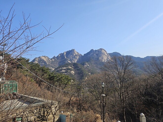 오늘의 등산-북한산 의상봉