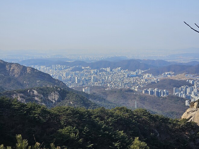 오늘의 등산-북한산 의상봉