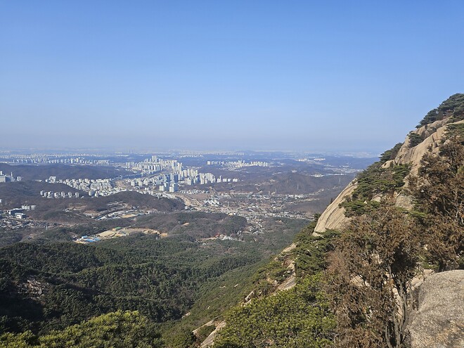 오늘의 등산-북한산 의상봉