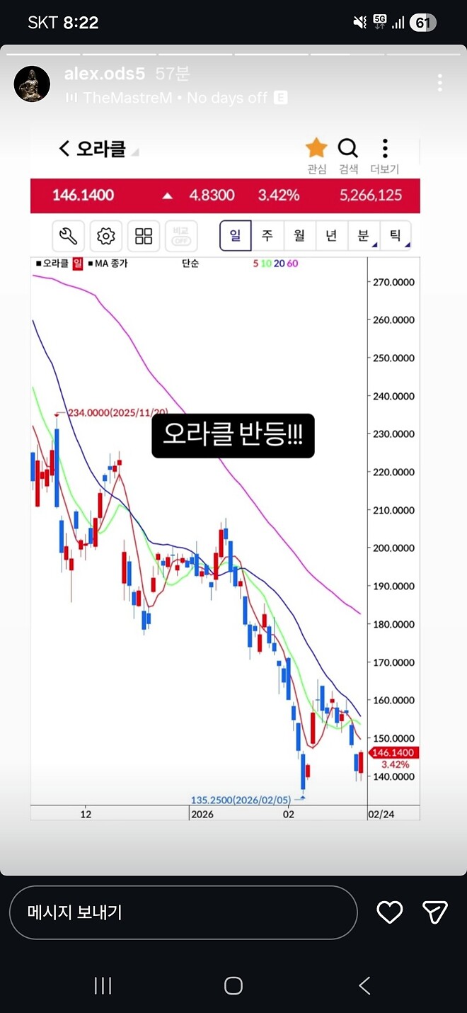 알상무님) 오라클, 팔란티어