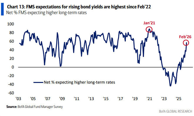 2월 달 펀드매니저 서베이 (뱅크 오브 아메리카)