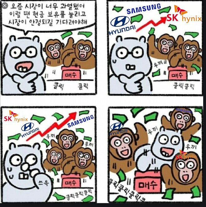 우끼끼 매매법 나왔을때만 샀어도...