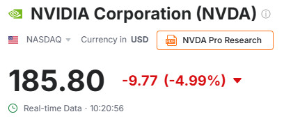 엔비디아 바겐세일중