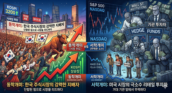 동학개미와 서학개미 차이점