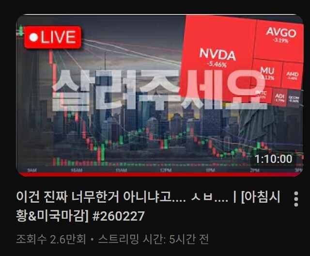 슬슬 서학개미들 뽀모와서 짐싸들고 국장오는거 느껴짐