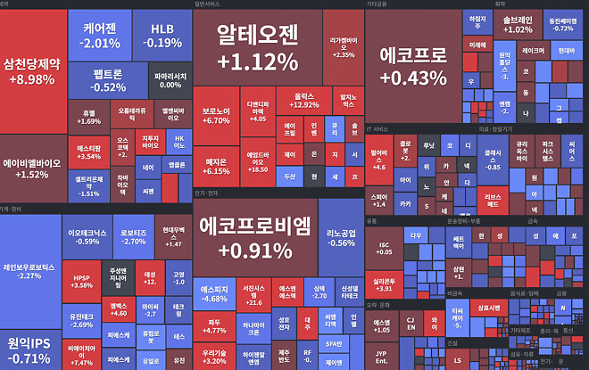 2월 27일 국장 마켓맵