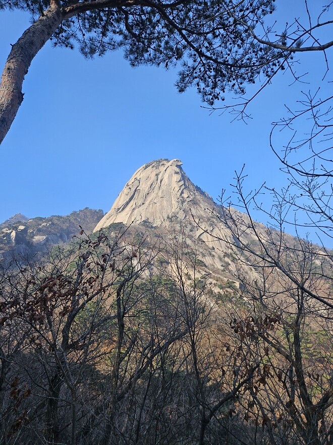 오늘의 등산-북한산 백운대