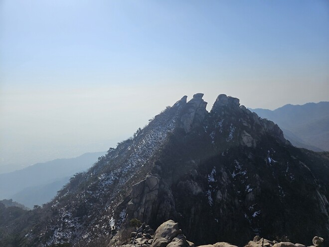 오늘의 등산-북한산 백운대