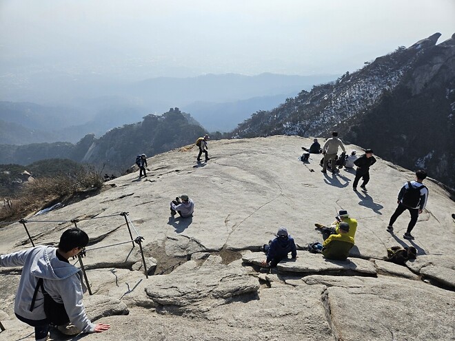 오늘의 등산-북한산 백운대