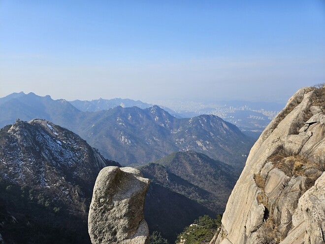 오늘의 등산-북한산 백운대