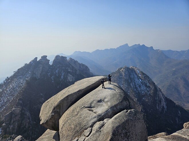 오늘의 등산-북한산 백운대