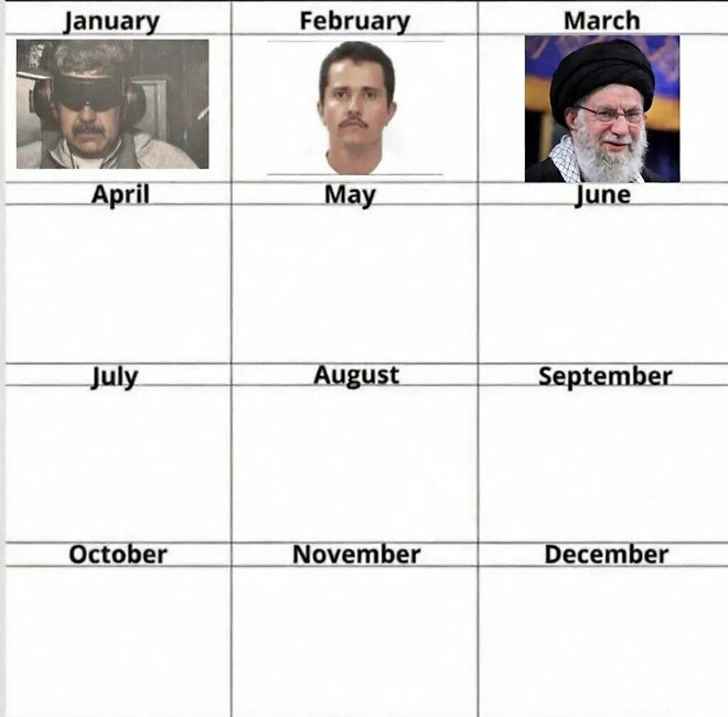 2026 미쿡제작 달력.