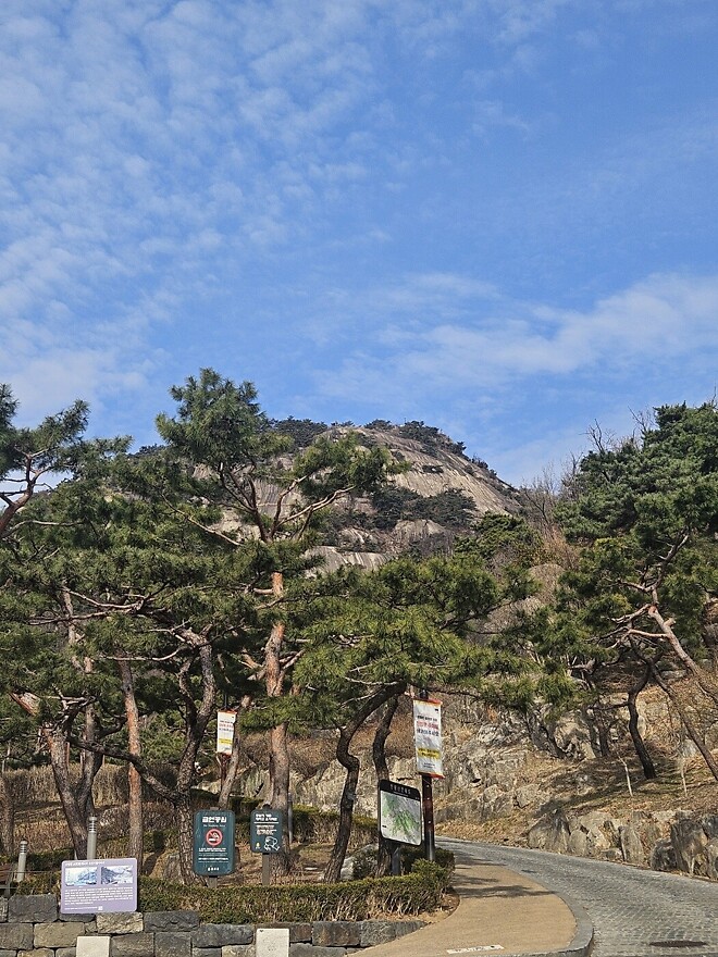 오늘의 등산-인왕산