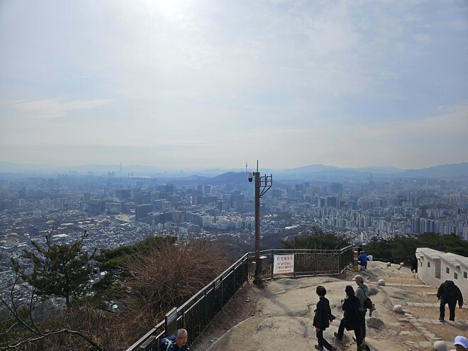 오늘의 등산-인왕산