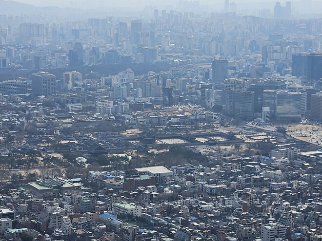 오늘의 등산-인왕산