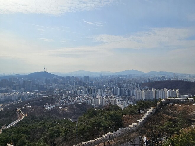 오늘의 등산-인왕산