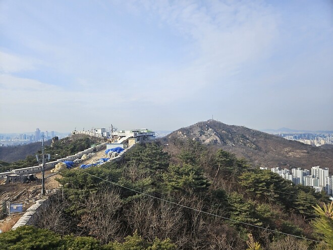 오늘의 등산-인왕산