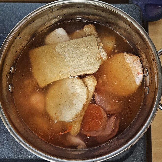 부대전골 먹었어요