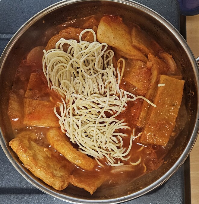 부대전골 먹었어요