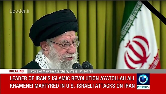 이란, 최고지도자 하메네이 사망 공식 확인&hellip;40일간 추도기간