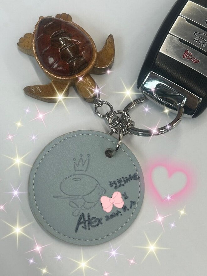 저의 애착키링을 자랑합니다(feat.알상무님 싸인)