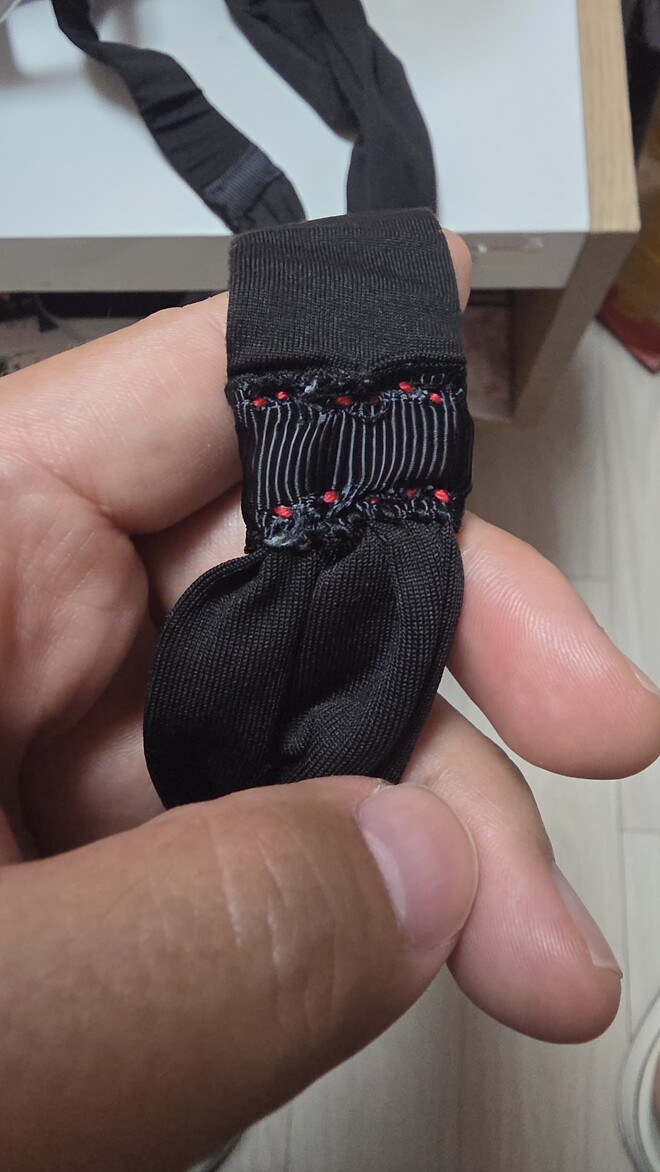 아니? 바느질 그게 이상한가???