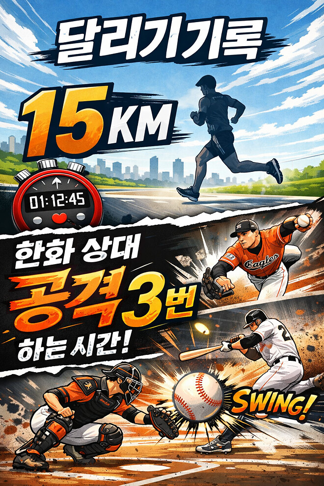 간밤 달렷습니다