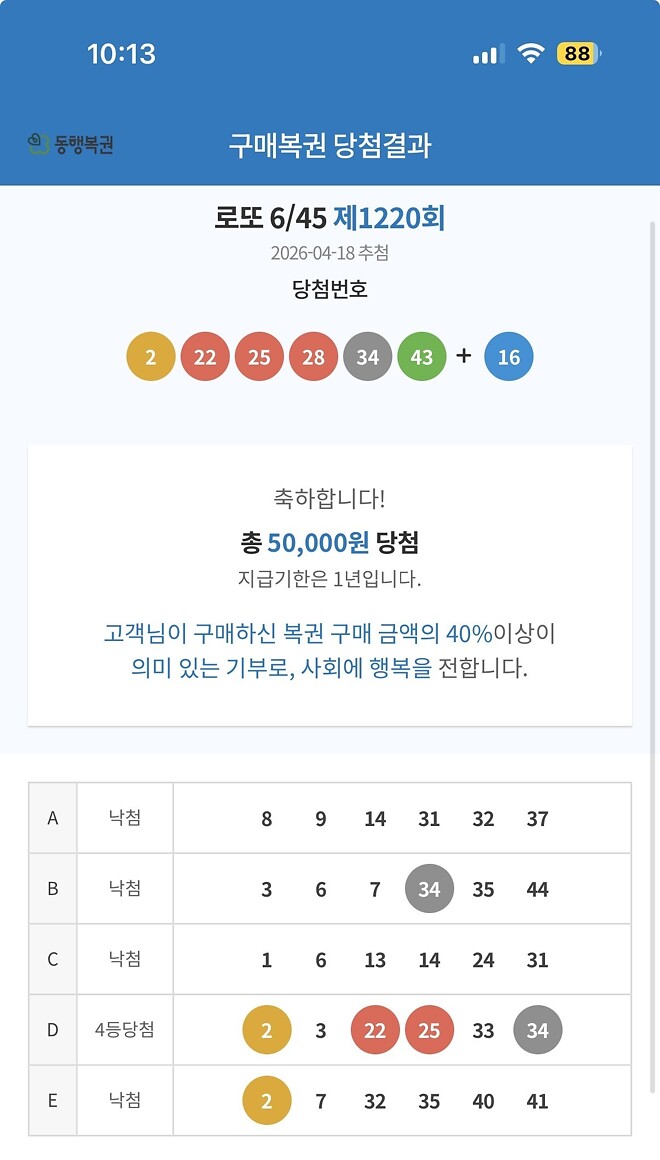 앗 오만원&hellip; 오늘도 감사하면