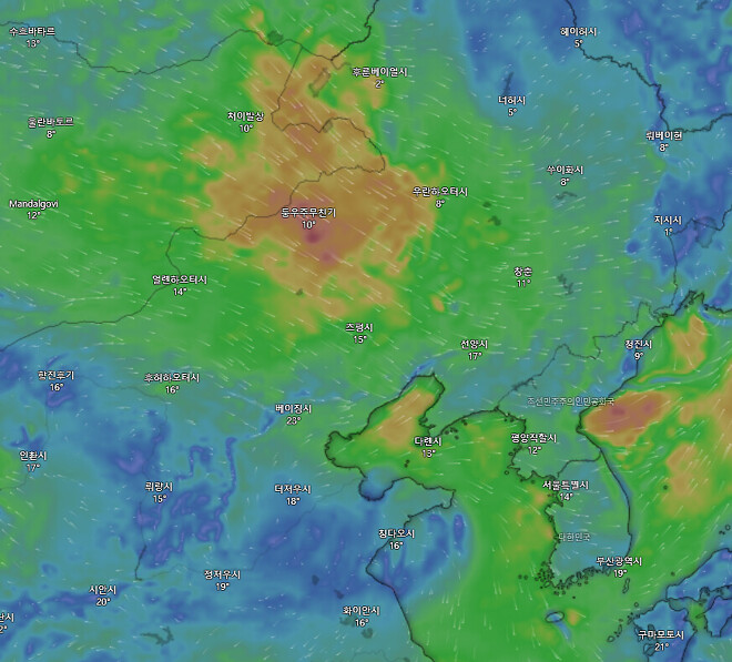 미세먼지는 지금