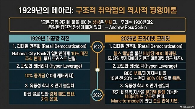 하워드 막스 메모: 프라이빗 크레딧에서 무슨 일이 벌어지고 있나?