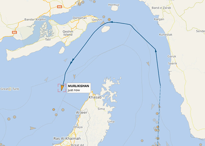 호르무즈 질럿 통과 현황