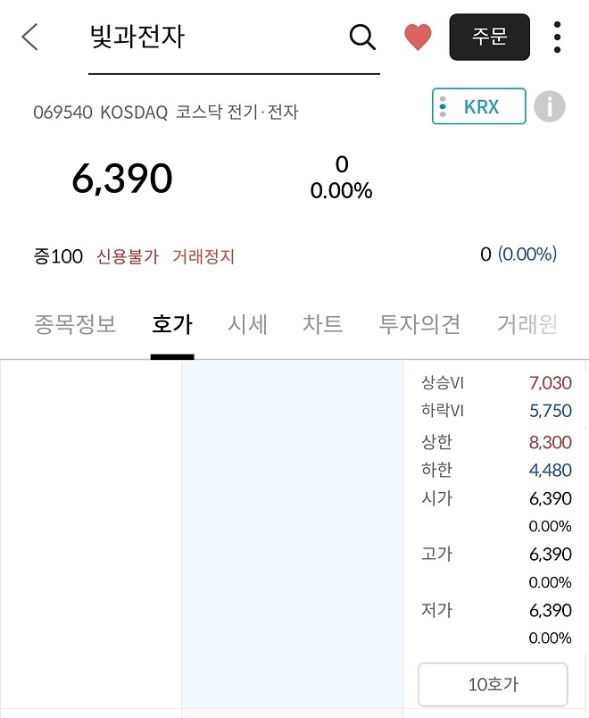 근데 광통신 뜬다고 광전자 일단 매수 누르는거 맞나?