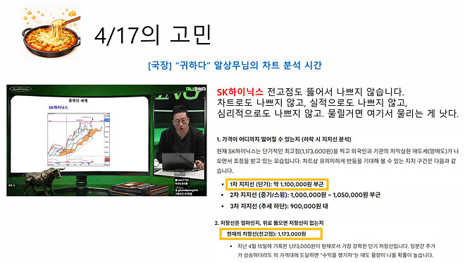 [밀떡치즈추가] 4/17의 고민